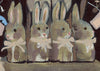 Bunny Stack (Original Framed Painting)