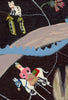 Bunny Stack (Original Framed Painting)
