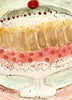 Raspberry Rout Cake (Large Platter)