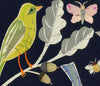 The Bird Table (Original Collage Framed)