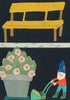 The Model Garden (Original Collage Framed)