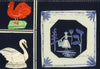The Ornamental Garden Shelves (Original Collage Framed)