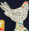 The Poultry Collector (Original Collage Framed)
