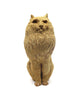 Golden Cat (Ceramic Sculpture)