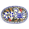 Midnight Dance of Feathers II (Handmade Plate)