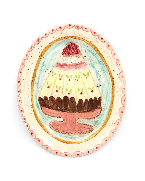 Chocolate Syllabub Sponge (Large Platter)