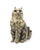 Chunky Tabby (Ceramic Sculpture)