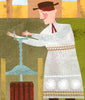 At The Cider Makers' (Original Framed Collage)