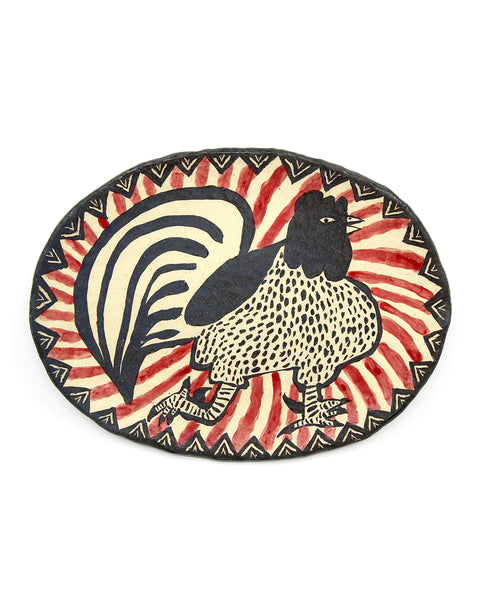 Circle of the Sun (Handmade Plate)