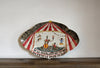 Circus (Handmade Scalloped Plate)