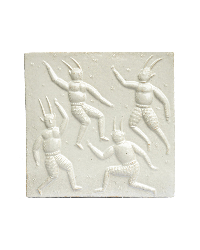 Cornish Piskies (Handmade Tile)