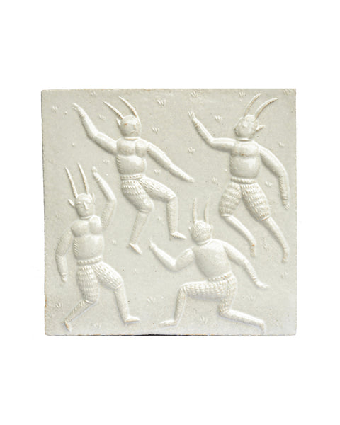 Cornish Piskies (Handmade Tile)