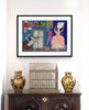 At The Costumiers (Original Framed Collage)