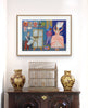 At The Costumiers (Original Framed Collage)