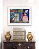 At The Costumiers (Original Framed Collage)