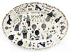 Countryside (Handmade Oval Plate)