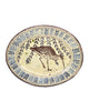 Curlew (Large Handmade Platter)