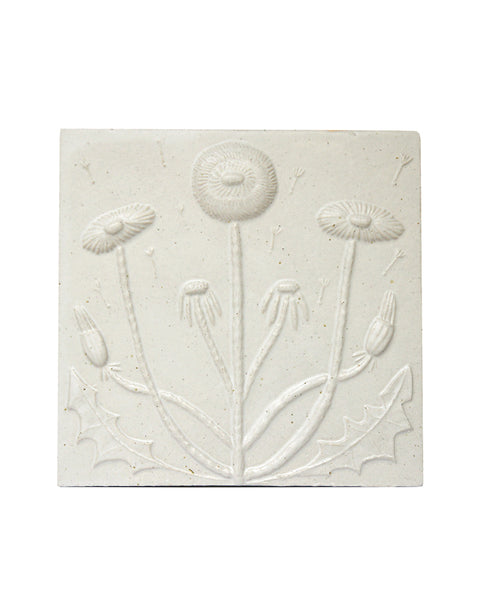 Dandelion (Handmade Tile)
