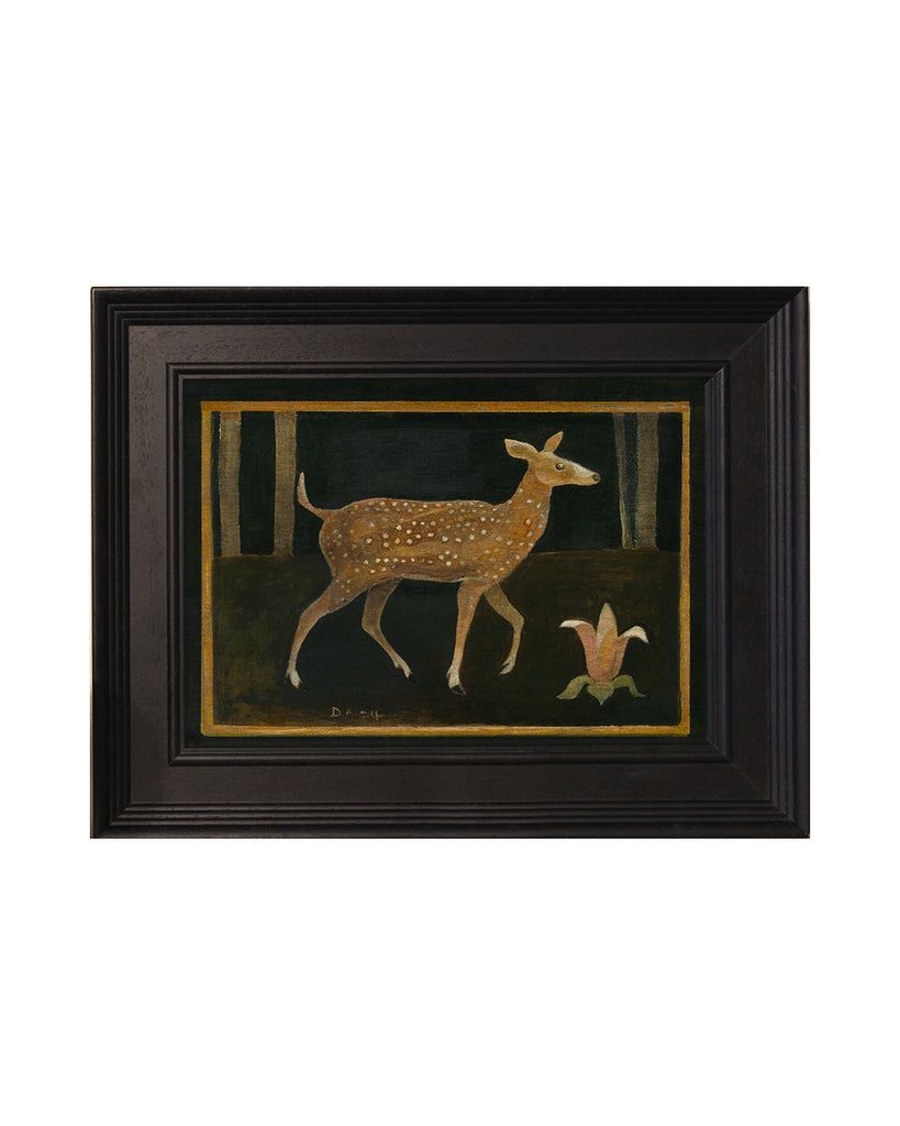 Fallow Deer (Original Painted Panel)