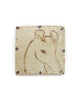 Dog Head I (Handmade Tile)