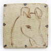 Dog Head I (Handmade Tile)