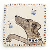 Dog with Raised Paw (Handmade Tile)