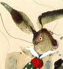 Donkey & Hare (Original Framed Painting)