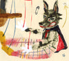 Donkey & Hare (Original Framed Painting)