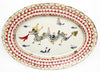 Dragon Ride (Handmade Oval Plate)