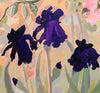 Dreaming Garden (Tulip, Seeds, Iris, Primulas, Wild Roses) (Original Oil Painting)