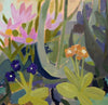 Dreaming Garden (Tulip, Seeds, Iris, Primulas, Wild Roses) (Original Oil Painting)