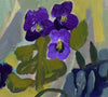 Dreaming Garden (Tulip, Seeds, Iris, Primulas, Wild Roses) (Original Oil Painting)