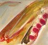 Elephant Hawk Moth (Original Framed Painting)