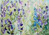 Early Morning Sweetpeas (Original Oil Painting)