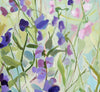 Early Morning Sweetpeas (Original Oil Painting)