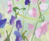 Early Morning Sweetpeas (Original Oil Painting)