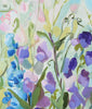 Early Morning Sweetpeas (Original Oil Painting)