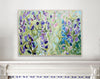 Early Morning Sweetpeas (Original Oil Painting)