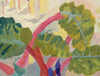 Early Rhubarb (Hellebore, Euphorbia, Catkins, Cyclamen, Cowslip) (Original Oil Painting)