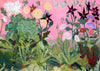 Evening Late Summer Garden (Original Oil Painting)