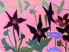 Evening Late Summer Garden (Original Oil Painting)