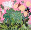 Evening Late Summer Garden (Original Oil Painting)