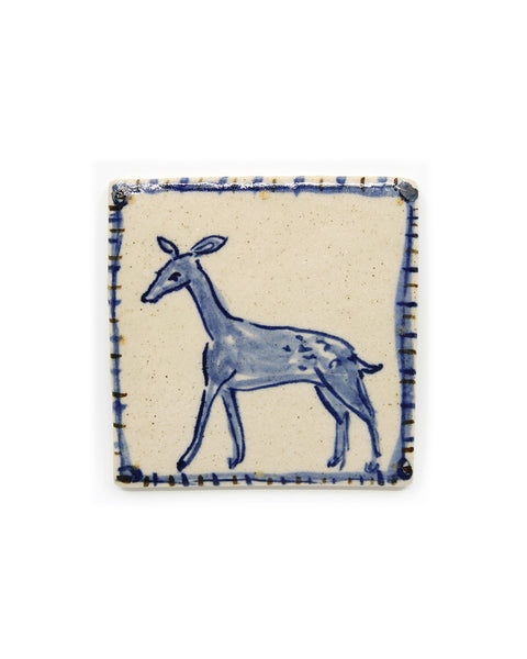 Fallow Deer (Handmade Tile)