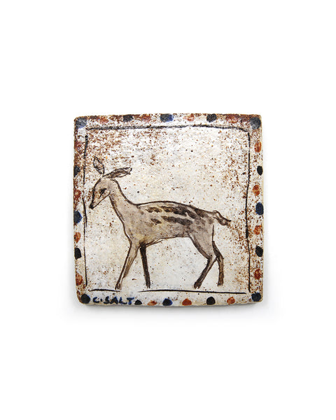 Fallow Deer (Handmade Tile)