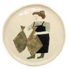 Fisherwoman (Handmade Plate)