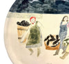 Fisherwomen (Handmade Plate)
