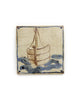 Fishing Boat (Handmade Tile)