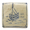 Fishing Boat II (Handmade Tile)