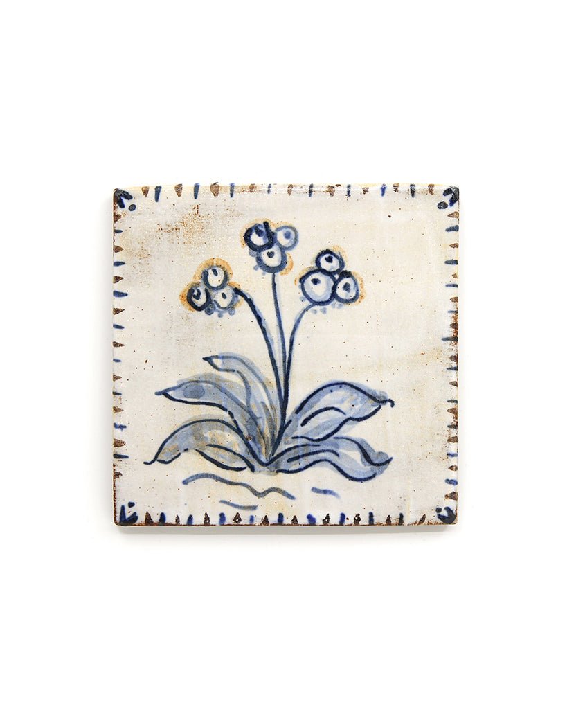 Flower Patch IV (Handmade Tile)