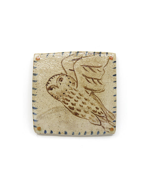 Flying Owl (Handmade Tile)